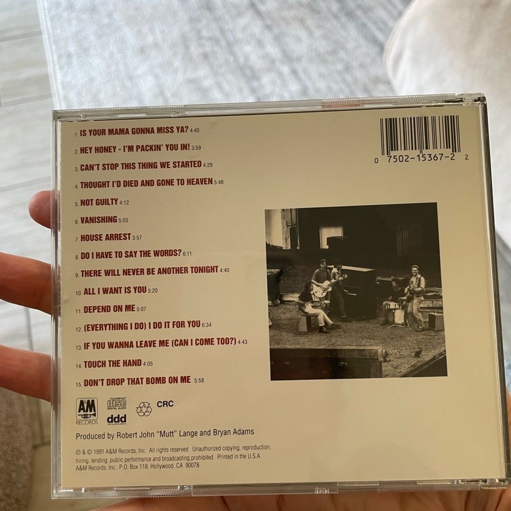 Bryan Adams cd. - Picture 2 of 3